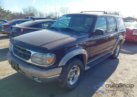 2000 Ford Explorer Eddie Bauer z USA, uszkodzony, nr VIN 1FMZU74E1YZA02823